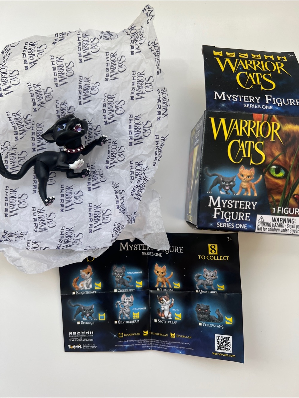 Warrior Cats Mystery Figure Scourge - series One - Collectible
